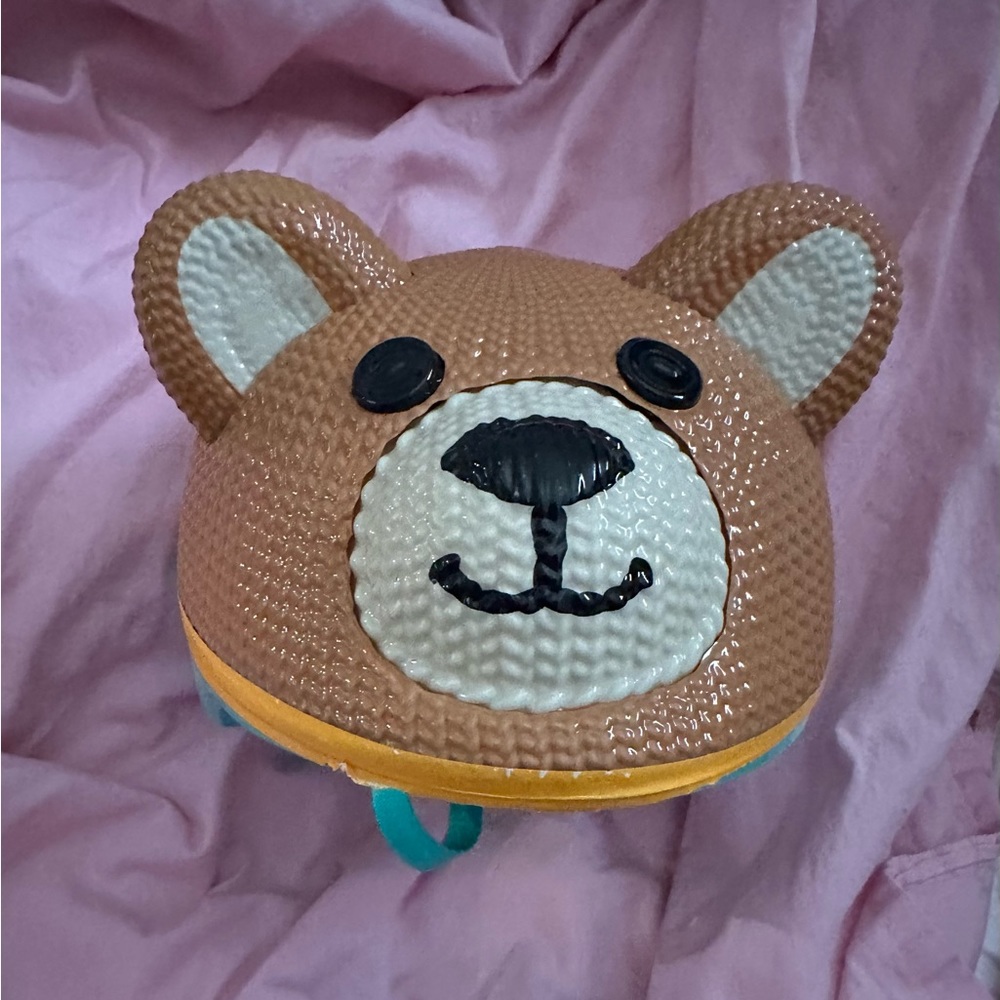 Schwinn infant 3d teddy bear cycle helmet used for infants 1-3yrs old adjustable